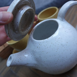 Grande théière + 2 tasses